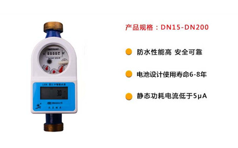 经过六道“生死考验”的刷卡水表